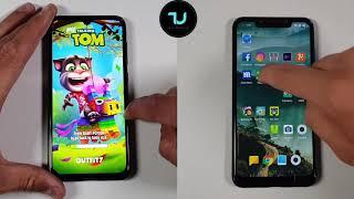 Xiaomi MI9 SE vs Pocophone F1 Speed testComparisonGaming PUBGSnapdragon 845 vs 712