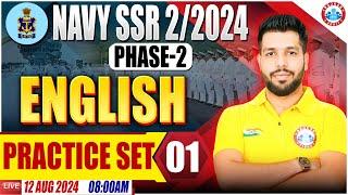 Navy SSR 022024  Navy Phase 2 English Practice Set #01  English For Navy By Anuj Sir