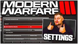 Die BESTEN EINSTELLUNGEN für MODERN WARFARE 3 auf KONSOLE  Beste Settings