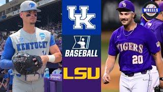 #12 Kentucky vs #5 LSU  Super Regionals Game 1  2023 College Baseball Highlights