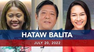 UNTV Hataw Balita Pilipinas  July 20 2022