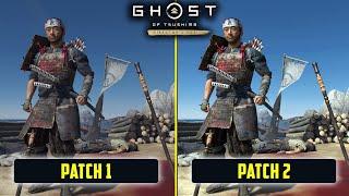 Ghost of Tsushima PC Patch 1 VS Patch 2 Performance Comparison