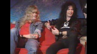 W.A.S.P.-Blackie Lawless & Chris Holmes interview for Sky Channel 1985