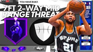 Creating the Ultimate 7FT 2-Way Mid-Range Threat Center Build in NBA 2K24