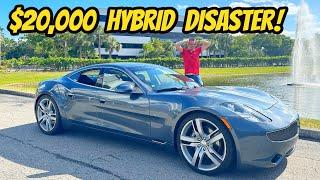 Why you should NEVER EVER buy a cheap Fisker Karma A gorgeous plug-in hybrid disaster...