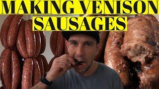 The art of making venison sausages