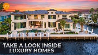TAKE A LOOK INSIDE SOME OF THE BEST HOMES AND MANSIONS IN THE USA  3 HOUR TOUR OF REAL ESTATE