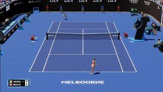 Australian Open 2023  Camila Giorgi vs Belinda Bencic  AO Tennis 2 - PS4 Gameplay