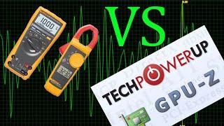 GPU-Z vs Multimeter  Checking Video Card Real Power Draw