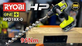 Ryobi RPD18X HP 95Nm Aku Busilica za Beton Drvo i Metal RPD18X-0 Recenzija 4K
