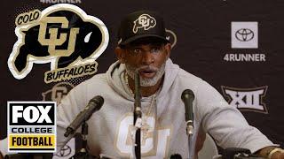 Postgame Interview Deion Sanders on Colorados Week 2 loss to Nebraska  FOX College Football