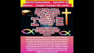 The House of Prayer For All Nations... Series JESUS SAVE ME... JESUS BLOOD REDEEMED ME FOREVER...