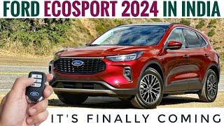 Ford Ecosport 2024 India New Model - Xuv300 Facelift Killer  Ford Ecosport 2024 Facelift Endevour