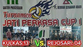 live  bola voli putra KULKAS 13 VS  REJOSARI 04 JATI PERKASA CUP