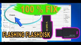CARA Flashing Flashdisk rusak Firmwarenya - fixing bad firmware flashdisk