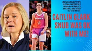 US Olympic Committee CEO Tries to Justify Caitlin Clarks Olympic Snub and Fails Miserably