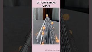 #DIY #christmasdecor with #recycledmaterial  #bestoutofwaste #craftideas  #merrychristmas