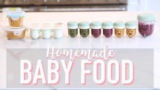 HOW TO MAKE BABY FOOD HOMEMADE PUREES  Angela Lanter