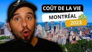 Coût de la vie à Montréal Canada en 2023