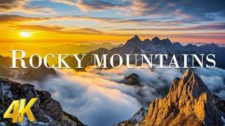 Rocky Mountains 4K UHD Amazing Beautiful Nature Scenery - Travel Nature  4K Planet Earth