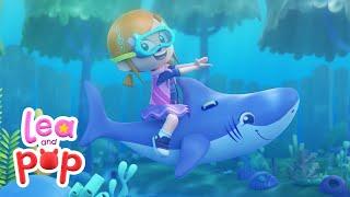 Baby SHARK and other Happy Songs & Cartoons for Kids with Lea and Pop