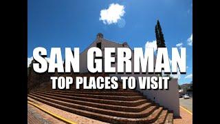Top places to visit in San Germán Puerto Rico  HD 1080p #GoPro #DJI - Historic landmarks.