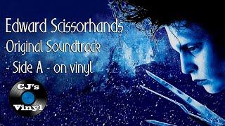 Edward Scissorhands Original Soundtrack - Side A - Black Vinyl LP