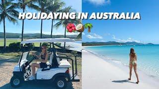 HAMILTON ISLAND VLOG  holiday in australia - the whitsundays - beach days & hiking