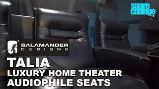 Audiophile Home Theater Seating Salamander TALIA Theater Seat Review