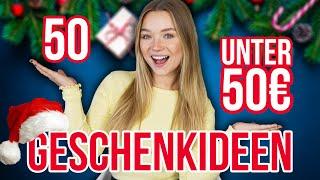 50 Weihnachts-Geschenkideen unter 50€