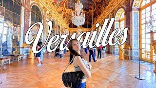 Versailles Palace the BEST PLACE for a day trip from Paris surviving bee sting the Louvre EP. 5