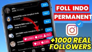 Cara isi banyak Followers ig Indo Aktif permanent tanpa follback 2023