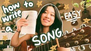 how to write a song for beginnersnoobs