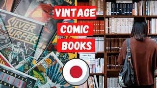 VINTAGE MARVEL COMIC BOOKS IN ENGLISH AT THIS JAPANESE SHOP IN TOKYO