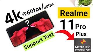 Realme 11Pro+ 4k 60fps & 30fps Support Test #realme11proplus