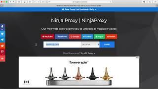 NinjaProxy.website  Free Web Proxy Site to Unblock YouTube Videos