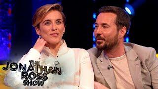 Line of Dutys Martin Compston & Vicky McClure Unveil Secret Silly Voice  The Jonathan Ross Show