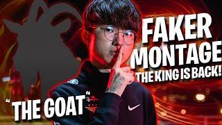 T1 FAKER MONTAGE THE KING IS BACK BEST OF FAKER LCK 2024