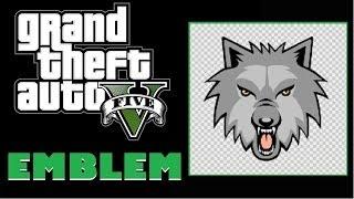 Grand Theft Auto 5  GTA 5  GTA V  Wolf Emblem Tutorial