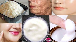 Корейский рисовый крем для лица домашний супер крем  фарфоровая кожа