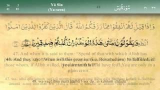 036   Surah Ya Seen by Mishary Al Afasy iRecite