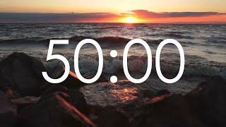 50 Minute Timer with Ambient Music.