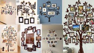 Decorate you wall using photos frames Most Beautiful wall decorate ideas