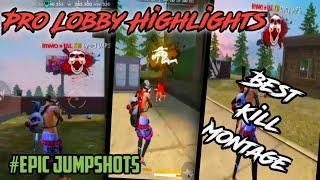 HIGHLIGHTS #1 FREE FIRE BEST KILLING MONTAGEINSANE HEADSHOTS & JUMPSHOTS