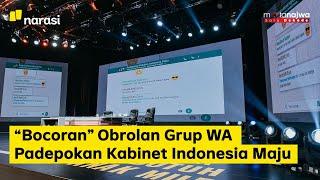 Kita Bisa Apa “Bocoran” Obrolan Grup WA Padepokan Kabinet Indonesia Maju Part 6  Mata Najwa