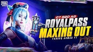 C7S20 A9 Royal Pass Maxing Out  5 RP Giveaway   PUBG MOBILE 