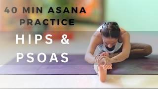 40 Min  Yoga for Hips & Psoas Muscles  Morning Yoga to Open your hips 