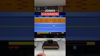 O novo Atari 2600+ aceita jogos homebrews? #retrogamerbrasil #atari2600