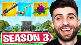 Fortnite SEASON 3 is HERE New MAP Plants Boomerangs and MORE