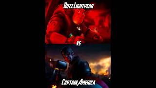 Buzz Lightyear vs Steve Rogers Lightyear  Captain America The First Avenger